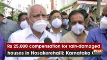 Rs 25,000 compensation for rain-damaged houses in Hosakerehalli: Karnataka CM