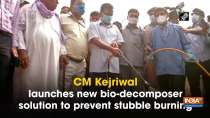 CM Kejriwal launches new bio-decomposer solution to prevent stubble burning
