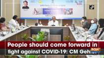 People should come forward in fight against COVID-19: CM Gehlot