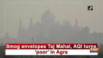 Smog envelopes Taj Mahal, AQI turns 
