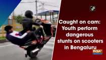 Caught on cam: Youth perform dangerous stunts on scooters in Bengaluru
