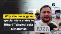 Why she never gave special state status to Bihar? Tejashwi asks Sitharaman