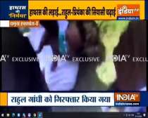 Congress leader Rahul Gandhi manhandled by Uttar Pradesh police at Yamuna Expressway