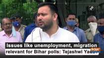 Issues like unemployment, migration relevant for Bihar polls: Tejashwi Yadav
