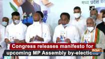 Congress releases manifesto for upcoming MP Assembly by-elections