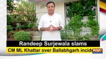 Randeep Surjewala slams CM ML Khattar over Ballabhgarh incident