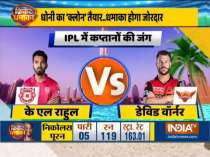 IPL 2020: SunRisers Hyderabad opts to bat against Kings XI Punjab