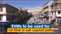 EVMs to be used for 1st time in Leh council polls