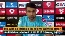 He will be missed in team: Ashwin after Amit Mishra ruled out of IPL 2020 following injury