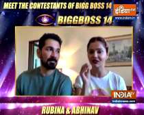 Meet Bigg Boss 14 contestants Rubina Dilaik and husband Abhinav Shukla