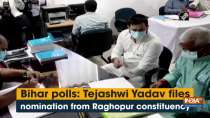 Bihar polls: Tejashwi Yadav files nomination from Raghopur constituency