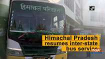 Himachal Pradesh resumes inter-state bus service