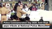 Police Commemoration Day 2020: Amit Shah pays tribute at National Police Memorial