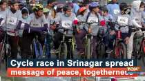 Cycle race in Srinagar spread message of peace, togetherness