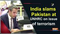 India slams Pakistan at UNHRC on issue of terrorism