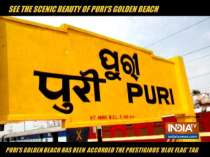 Puri golden beach accorded the prestigious 