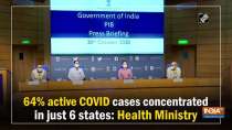 64% active COVID cases concentrated in just 6 states: Health Ministry