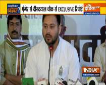 Who asked you to be General Dyer?" Tejashwi Yadav condemns firing in Munger