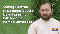 Chirag Paswan misleading people by using senior BJP leaders