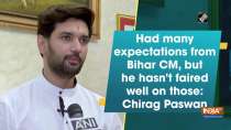 Had many expectations from Bihar CM, but he hasn