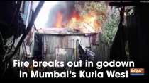 Fire breaks out in godown in Mumbai