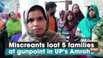 Miscreants loot 5 families at gunpoint in UP