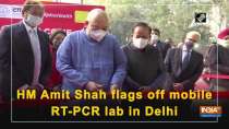 HM Amit Shah flags off mobile RT-PCR lab in Delhi