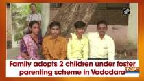 Family adopts 2 children under foster parenting scheme in Vadodara
