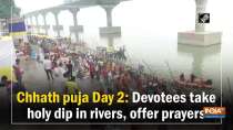 Chhath puja Day 2: Devotees take holy dip in rivers, offer prayers