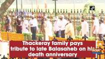 Thackeray family pays tribute to late Balasaheb on his death anniversary