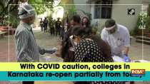 With COVID caution, colleges in Karnataka re-open partially from today