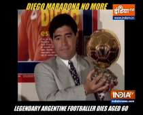 Diego Maradona No More: Legendary Argentine footballer dies aged 60