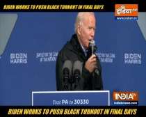 US Election 2020: Joe Biden works to push Black turnout in campaign