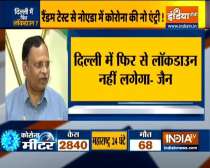 Video: no lockdown in delhi,says Health Minister Satyendar jain