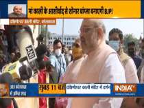 Amit Shah in West Bengal: Union Home minister visits Dakshineswar Kali Temple in Kolkata