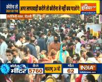 People throng Delhi