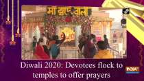 Diwali 2020: Devotees flock to temples to offer prayers