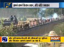 Special News | Water cannon and tear gas shells used to disperse protesting farmers at Shambu border