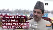 Lotus will bloom in Dal Lake: Shahnawaz Hussain ahead of DDC polls