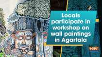 Locals participate in workshop on wall paintings in Agartala