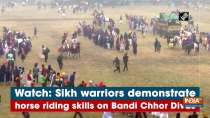 Watch: Sikh warriors demonstrate horse riding skills on Bandi Chhor Divas