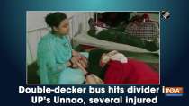 Double-decker bus hits divider in UP