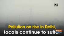 Pollution on rise in Delhi, locals continue to suffer