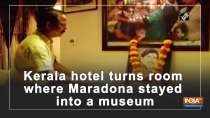Kerala hotel turns room where Maradona stayed into a museum