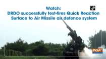 Watch: DRDO successfully test-fires Quick Reaction Surface to Air Missile air defence system