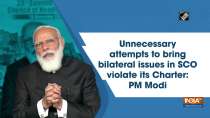 Unnecessary attempts to bring bilateral issues in SCO violate its Charter: PM Modi