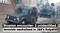 Shopian encounter: 2 unidentified terrorists neutralised in J and K