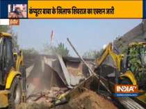 District administration demolishes illegal constructions belonging to Computer Baba in Indore