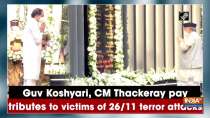 Governor Koshyari, CM Thackeray pay tributes to victims of 26/11 terror attacks