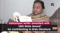 Udhampur writer awarded with 
